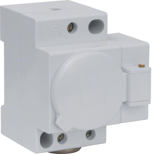 Socket 16A Schuko with cover image 1