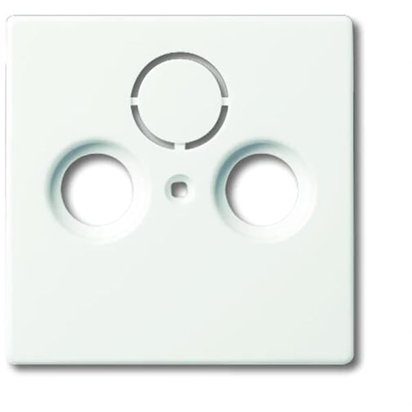 1743-884 CoverPlates (partly incl. Insert) future®, Busch-axcent®, carat® studio white matt image 1