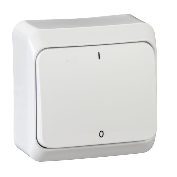 PRIMA - 2pole switch - 10AX, white image 3