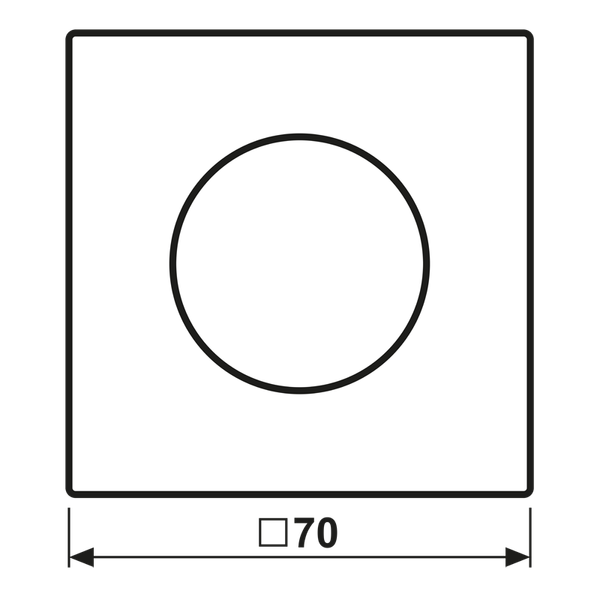 Centre plate with knob LS1740SWM image 12