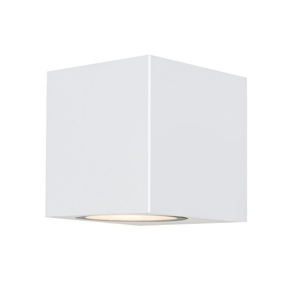 Confo Outdoor Wall Lamp IP44 1xGU10 White image 1