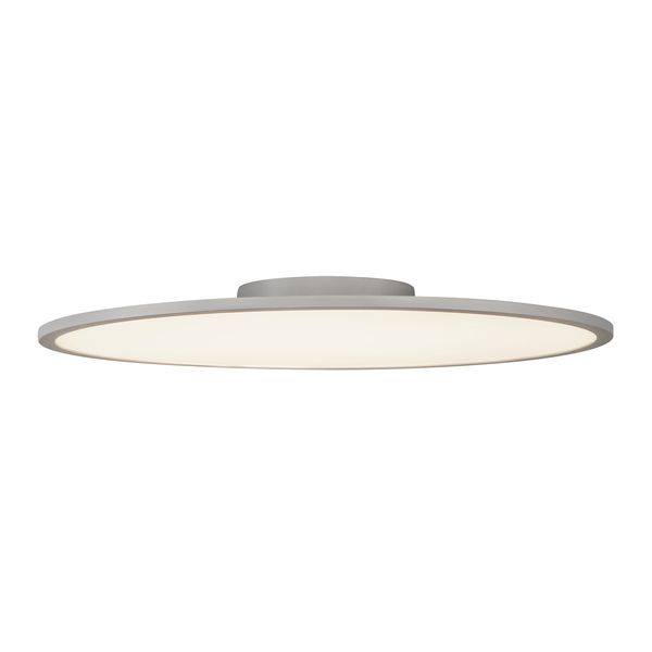 PANEL 60 round, LED Indoor ceiling light, silver-grey, 3000K image 1