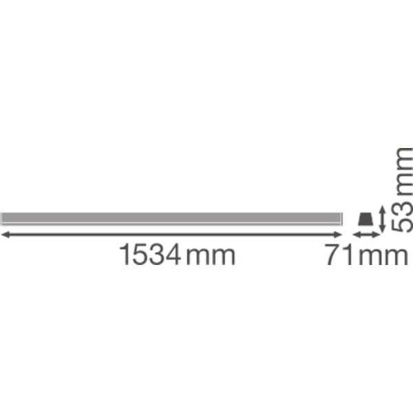 TruSys® DOUBLE ASYMMETRIC 53 W 4000 K SI image 7