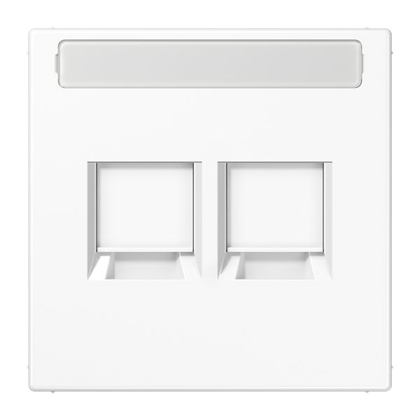 Centre plate for MJ f. 2 sockets LS1969-25NAWEWW image 1