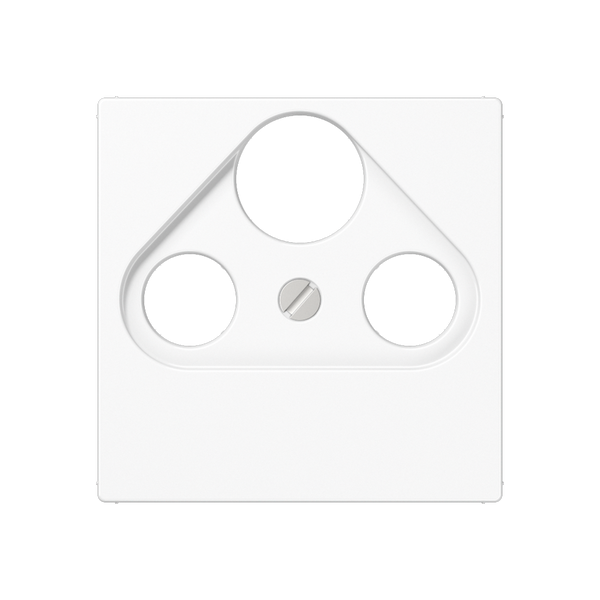 Centre plate for TV-FM-SAT socket A561BFPLSATWW image 2