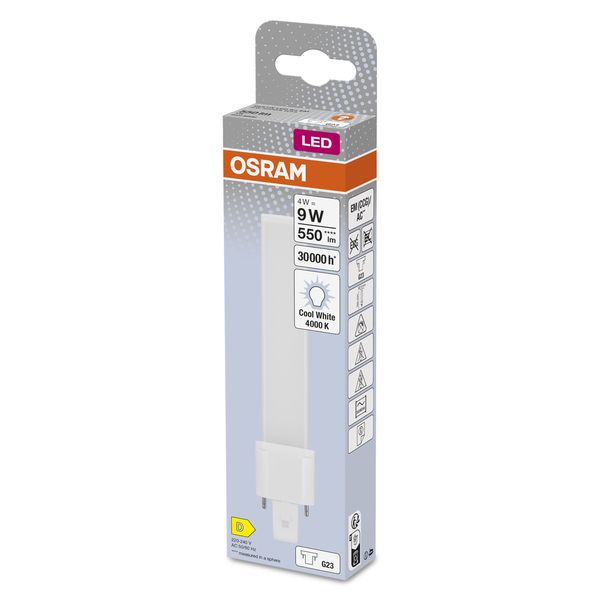 OSRAM DULUX LED S EM & AC MAINS 4W 840 G23 image 7