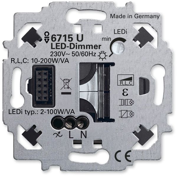 6715 U Flush Mounted Inserts Remote control image 1