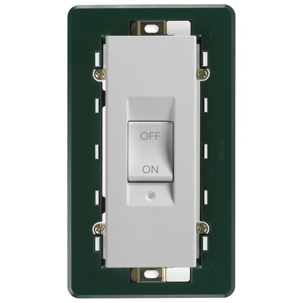 2P 45A 1-way switch 5M Silver image 1