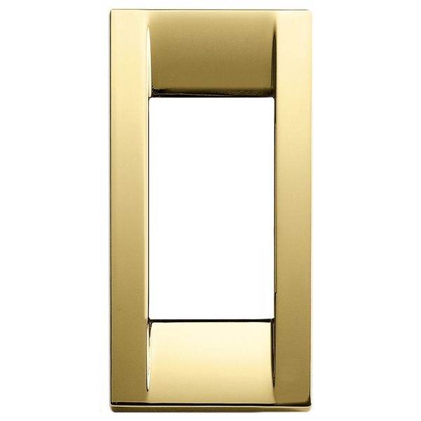 Classica plate 1Mpan metal polished gold image 1