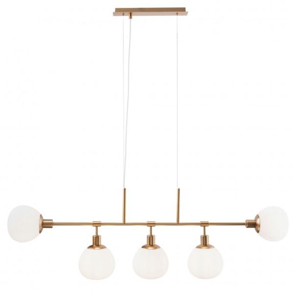 Modern Erich Pendant Lamp Brass image 4