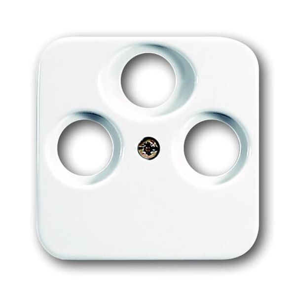 1743-03-214-500 CoverPlates (partly incl. Insert) carat® Alpine white image 1