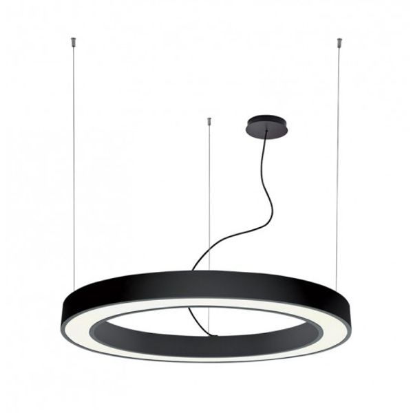 Suspended Black Ring D1200 4000K  Dimmable image 1