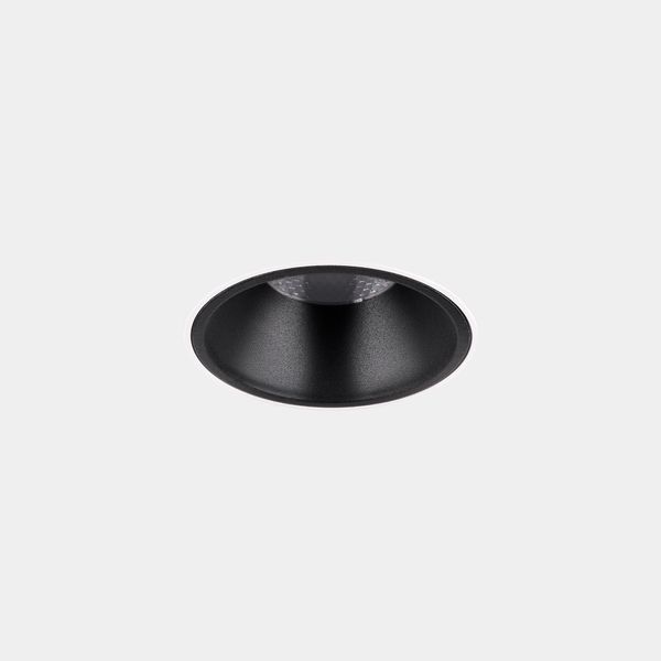 Downlight Play Deco Symmetrical Round Fixed Trimless Trimless/Black IP54 image 1