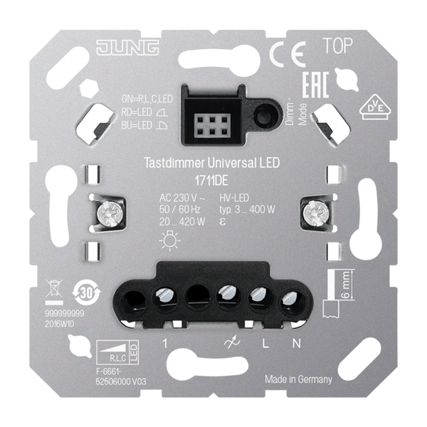 Dimmer Insert, Touch Univer dimmer image 2