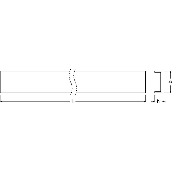 Covers for LED Strip Profiles -PC/W02/C/2 image 2