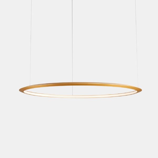 Pendant Circular Inward ø3000 Recessed LED 177W 4891lm 2400K Gold image 1