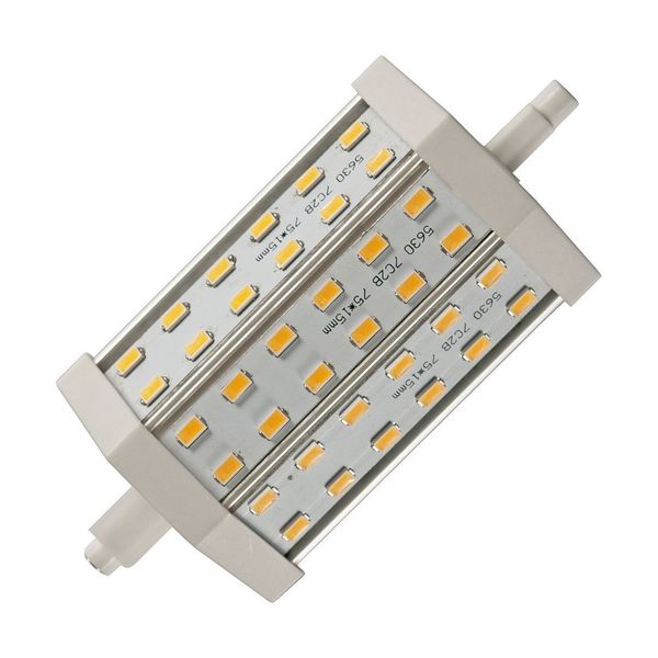 LED R7s 118x54x40 85-265V 850Lm 10W 830 180° AC Clear Non-Dim image 1