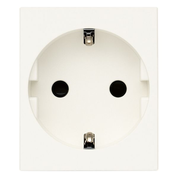 2P+E 16A DE SICURY outlet white image 1