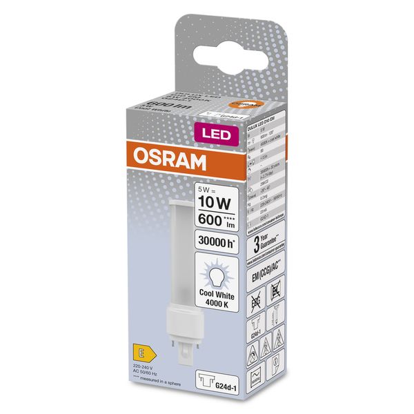 OSRAM DULUX LED D EM & AC MAINS 5W 840 G24D-1 image 14