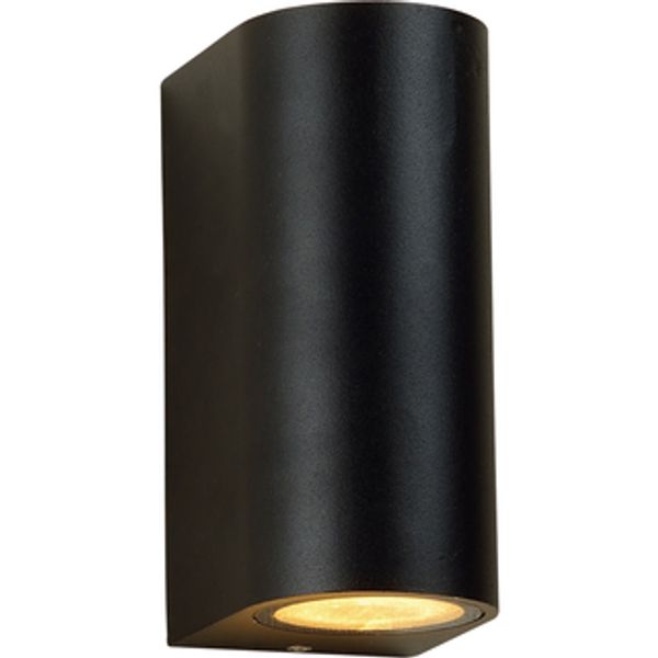 Outdoor Light without Light Source - wall light Santa Barbara - 2xGU10 IP44  - Black image 1