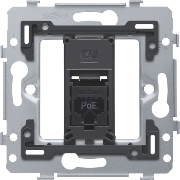 1 RJ45 connection UTP cat. 6, PoE++ ready, flat model, incl. base 71 x image 1