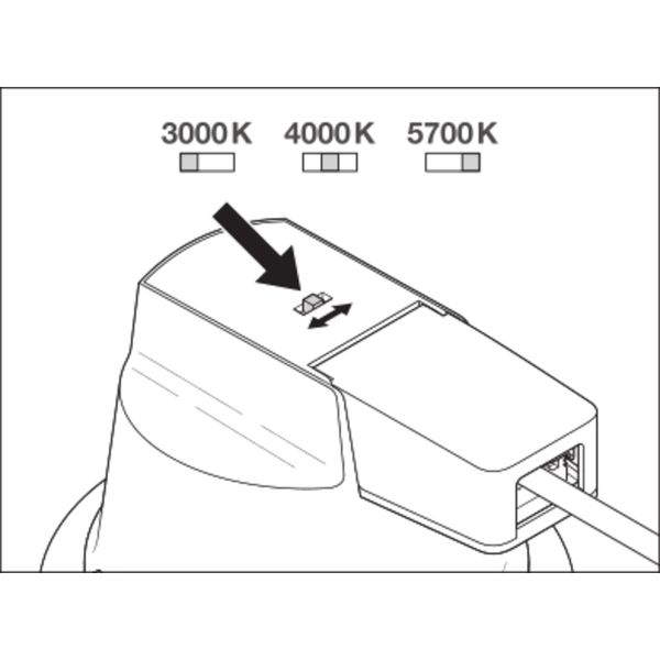 DOWNLIGHT COMFORT 205 20 W 3CCT IP54 WT image 17