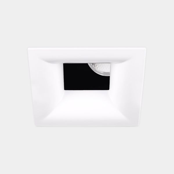 Downlight Play Soft Square Adjustable Emergency 6.4W LED warm-white 3000K CRI 90 27.9º ON-OFF White IP23 645lm image 1