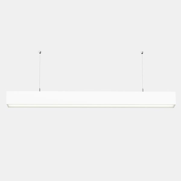 Lineal lighting system Infinite Pro 1136mm Suspended Hexa-Cell 30.38W LED neutral-white 4000K CRI 80 ON-OFF White IP40 1373lm image 1