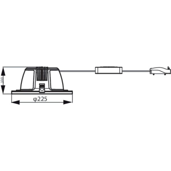 DN070B LED24/840 24W 220-240V D200 RD EU image 2