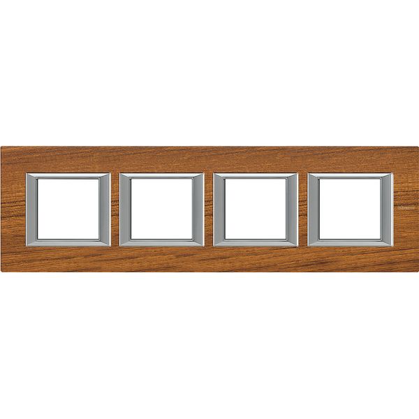 AXOLUTE - PL 2X4P 71MM ORIZZ LEGNO TEAK image 1