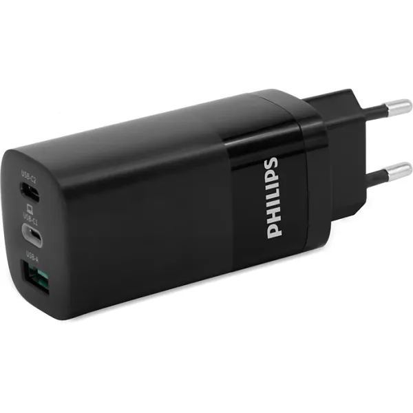 DLP2681/03 PHILIPS Wall charger 65W 1xUSB-A 1xUSB-C image 1