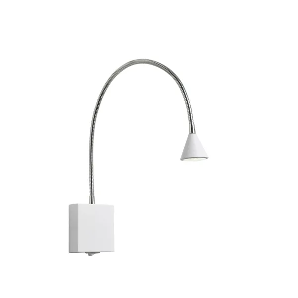 BUDDY Wall Light LED 3W flex L54 (8x8x2,5cm) White image 1