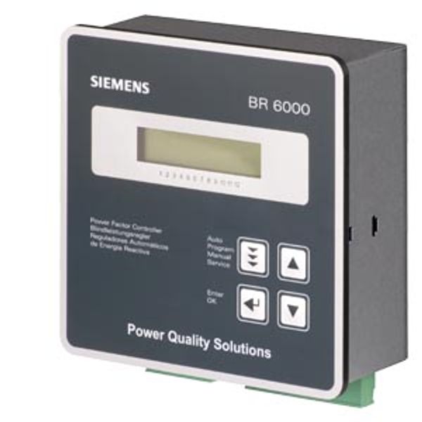 Reactive power controller BR6000-R6 6-stage 230 V image 1