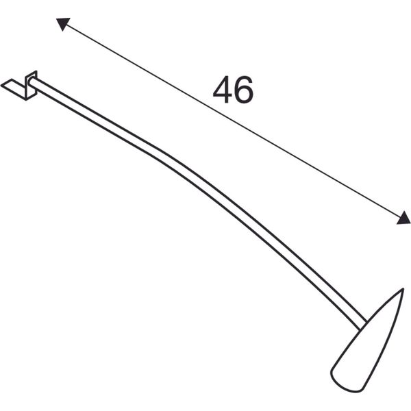 DISPLAY ADL 50 Display lamp, GU10, max 50W, chrome image 2