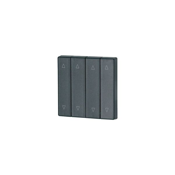 Rocker, 4-way, Anthracite, blind image 1