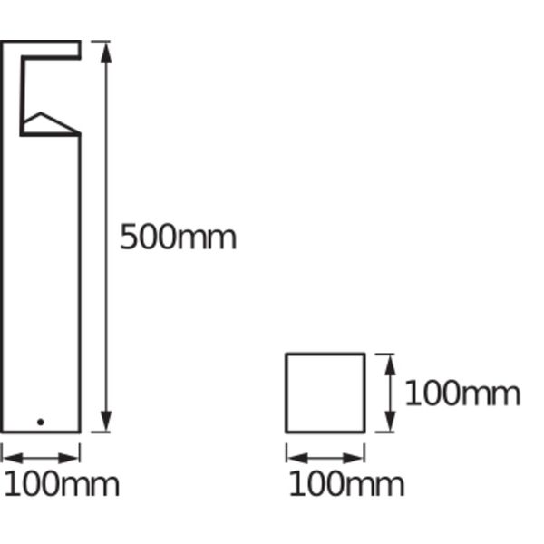 ENDURA STYLE PYRAMID 50CM Post 9W image 4