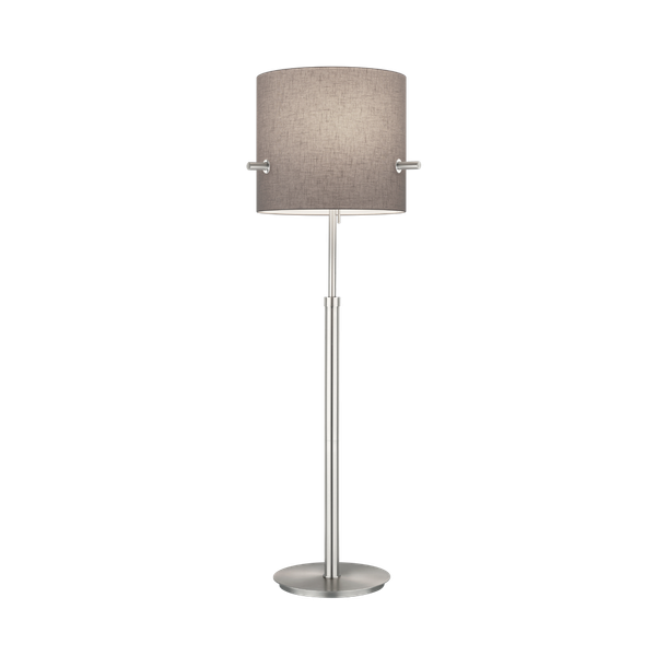 Camden floor lamp 3xE27 brushed steel image 1