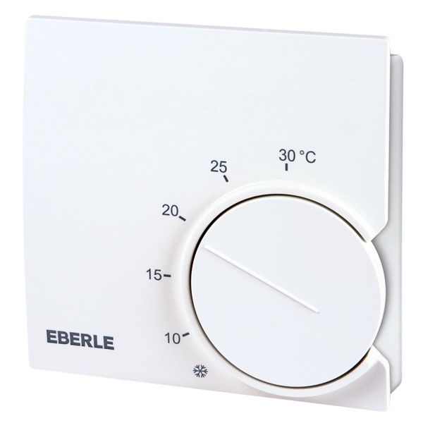 Room controller, 5-30C, AC 230V, 1NC, heating: 10 mA ... 10 (4) A image 1