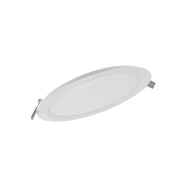 DOWNLIGHT SLIM ROUND 210 18 W 3000 K WT image 1