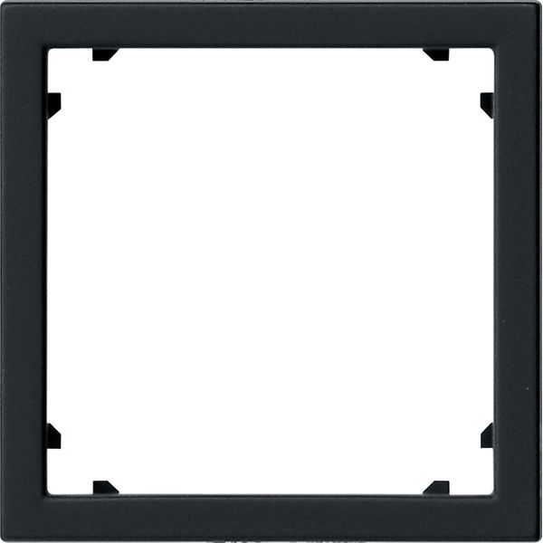 adapter fr. square 45 x 45 mm System 55 black m image 1