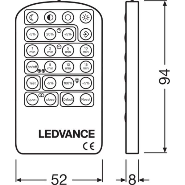 LEDVANCE CONNECTED SENSOR REMOTE REMOTE CONTROL image 7