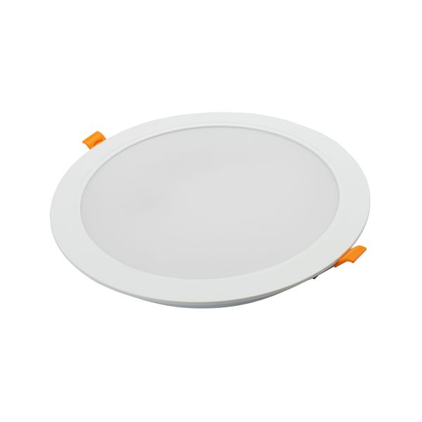 DURE 3 DOWNLIGHT 24W CW 230V 110DEG IP54 IK06 220X34 WHITE ROUND INTEGRATED DRIVE image 11