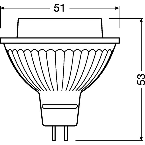 PARATHOM® MR16 50 36° 7.2 W/3000K GU5.3 image 4