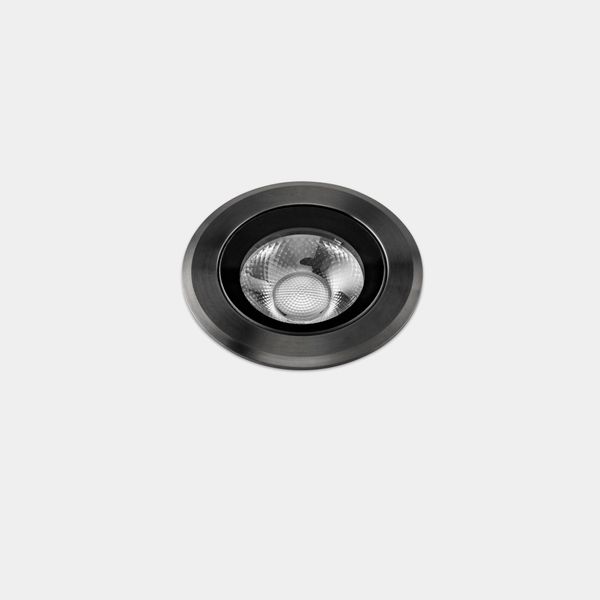 Recessed uplighting IP66-IP67 Max Medium Round Trim LED 7.9W LED neutral-white 4000K Gun Metal PVD 423lm image 1