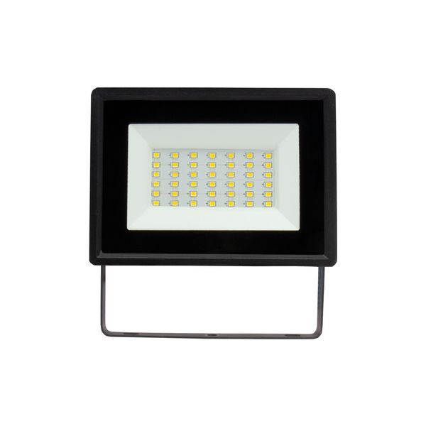 NOCTIS LUX 3 FLOODLIGHT 30W CW 230V IP65 150x110x27mm BLACK image 3