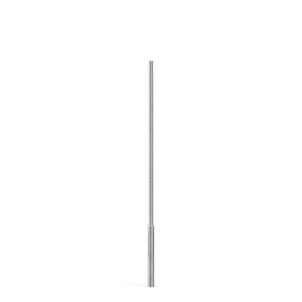 Steel pole D 114 H 4000 d 76 colour: uncoated image 2