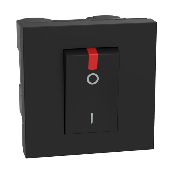 Classia - 1way switch 2P 32A 1m black image 1