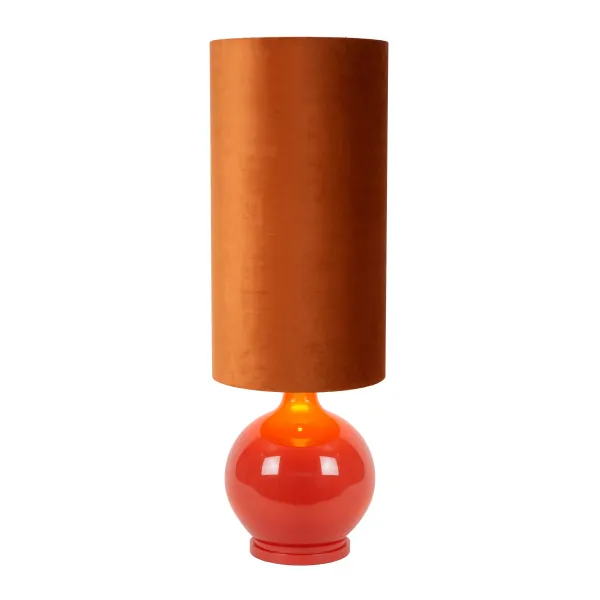 ESTERAD Floor lamp-Orange-Ø34-1xE27-60W-Glass image 1