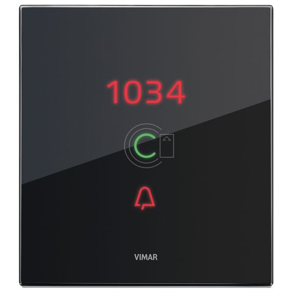 Plate 3M f/transponder NR black diamond image 1