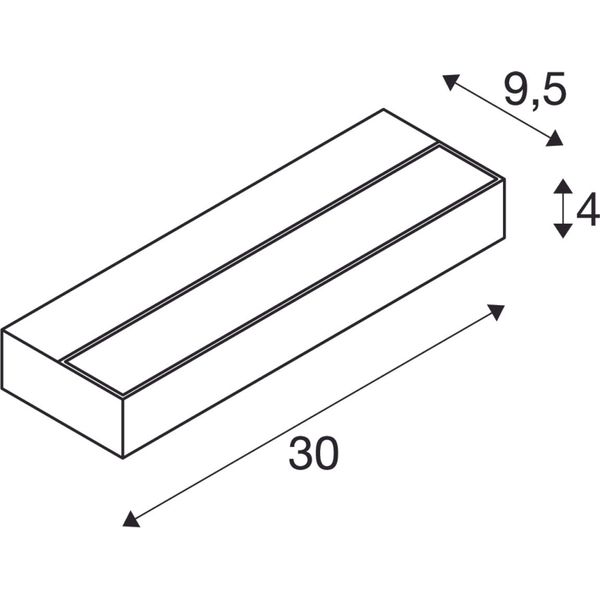 SEDO 1020lm 3000K 230V aluminium image 2